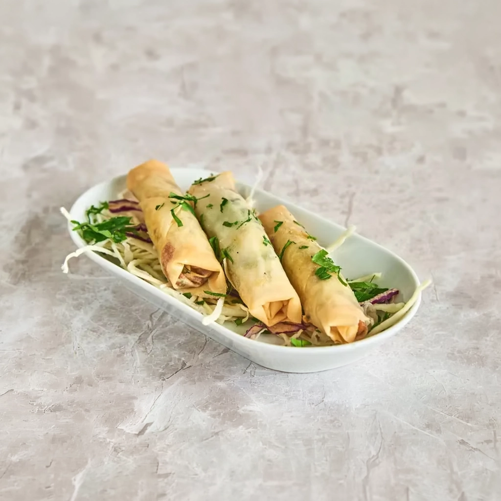 Deep fried cheese rolls